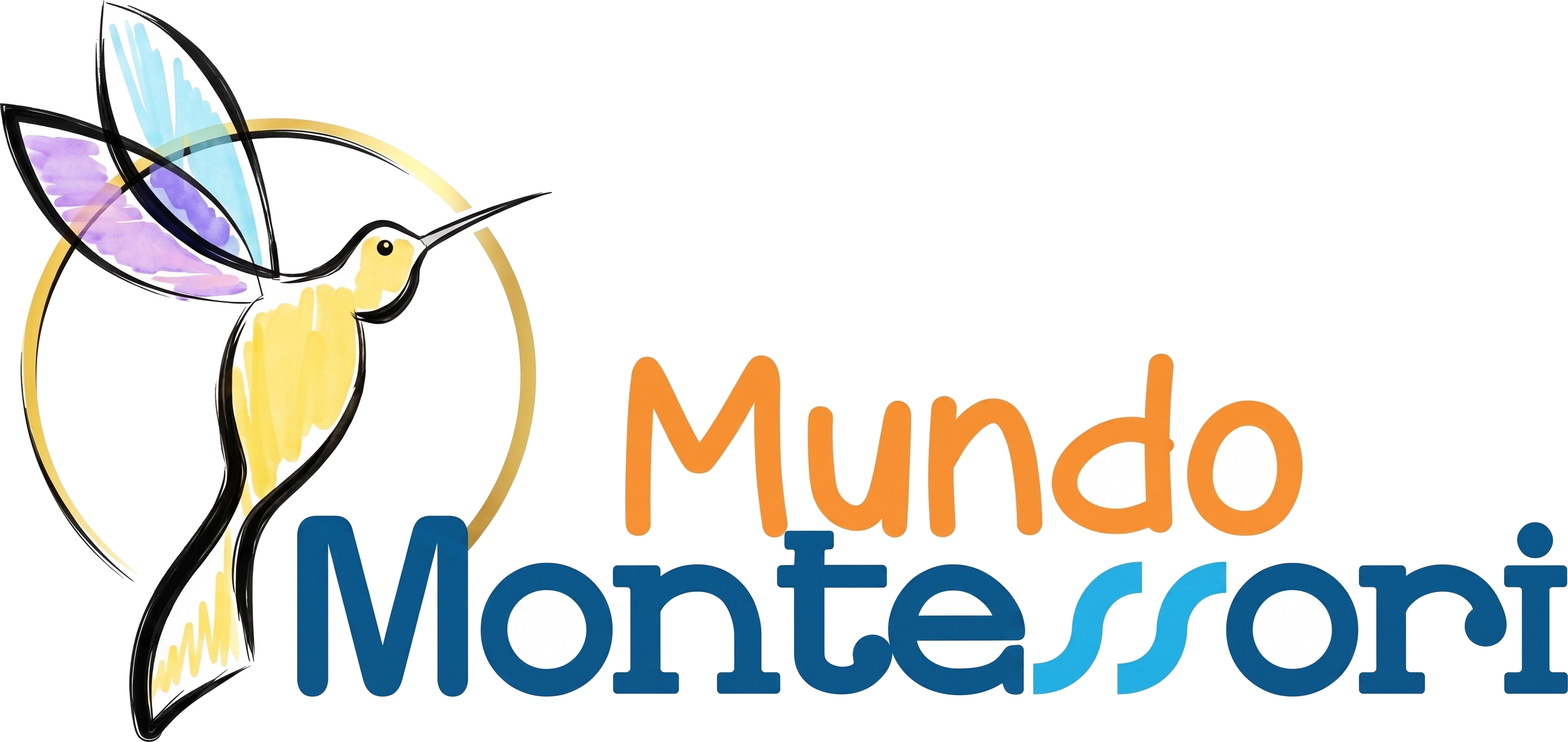 Logo de Mundo Montessori, institución aliada de Brinca Playing